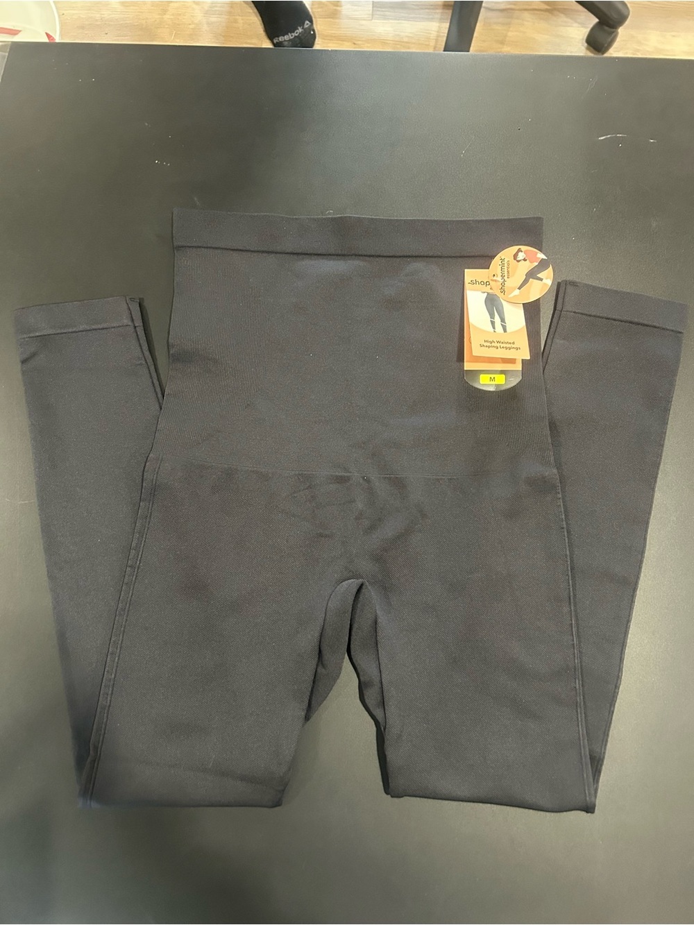 Shapermint Black High-Waist Leggings